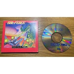 Sol-Feace (Sega CD, 1992) Vintage Shooter Video Game